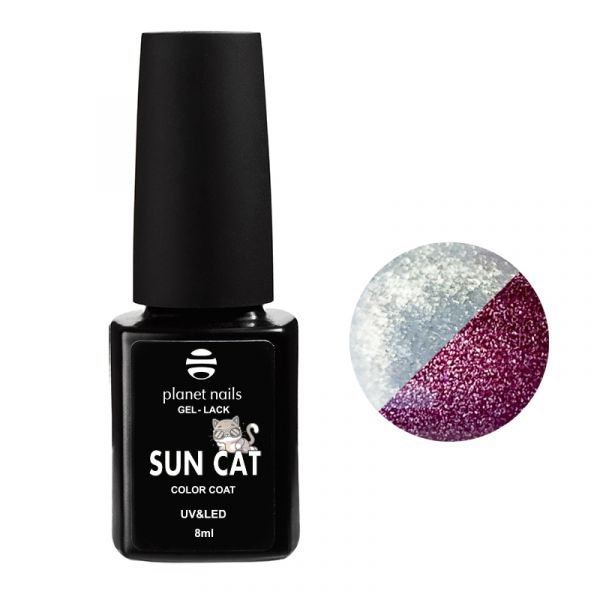 Гель-лак Planet Nails, "SUN CAT" - 577, 8мл