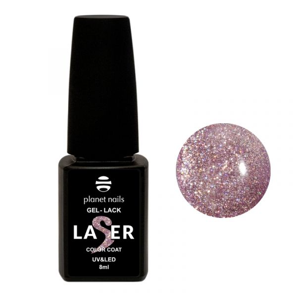 Гель-лак Planet Nails, "Laser" - 882, 8мл